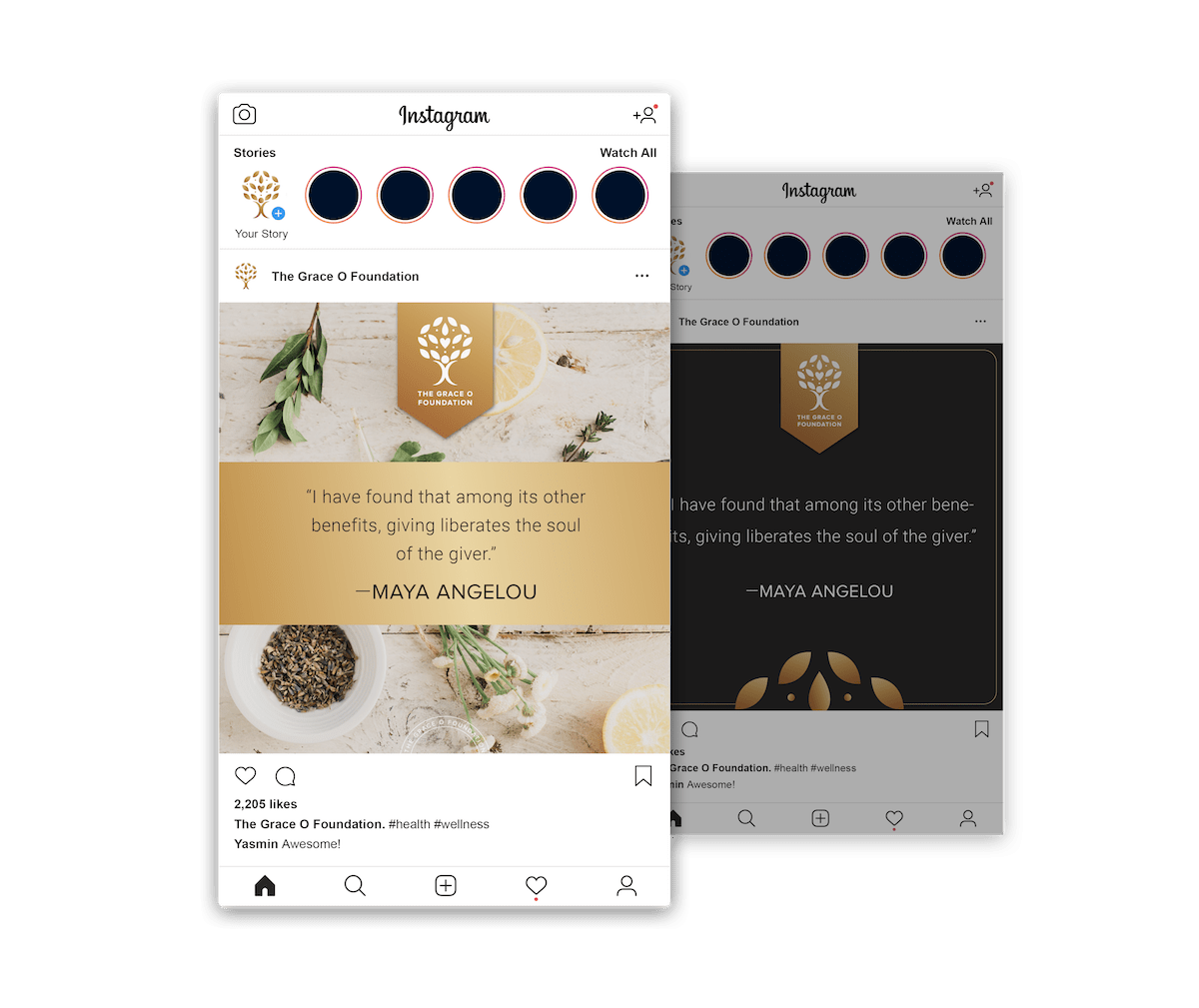 Grace O Foundation Instagram