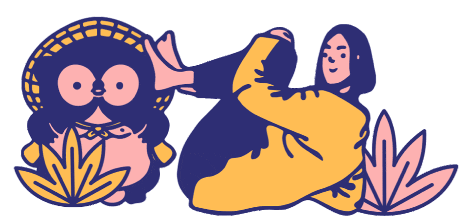 Maxine Tanjutco Illustration Tanuki