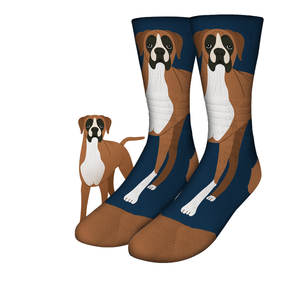 boxer dog socks
