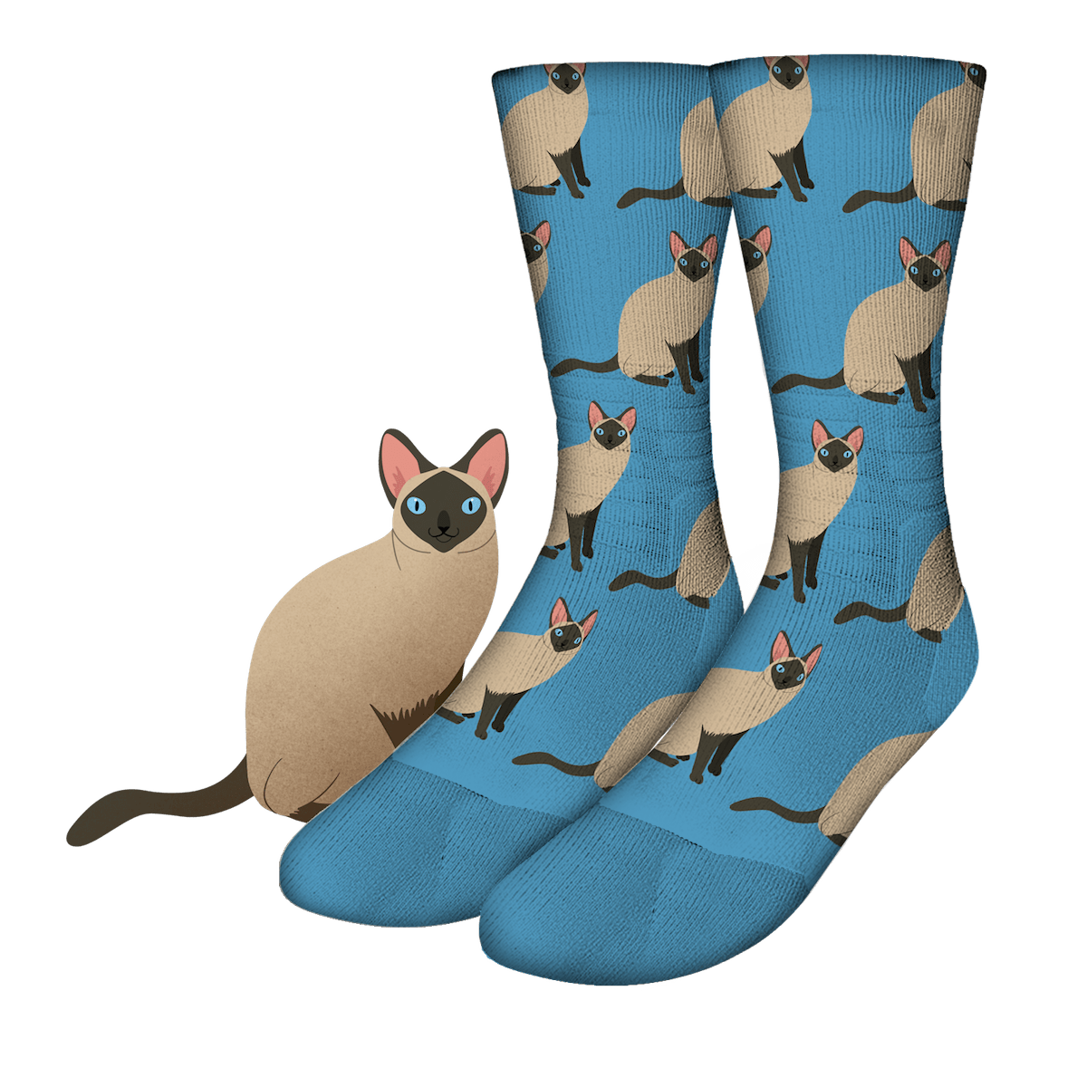 siamese cat socks